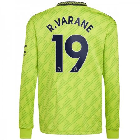 Camiseta de fútbol Manchester United R. Varane 19 3ª equipación 2022/23 Manga Larga